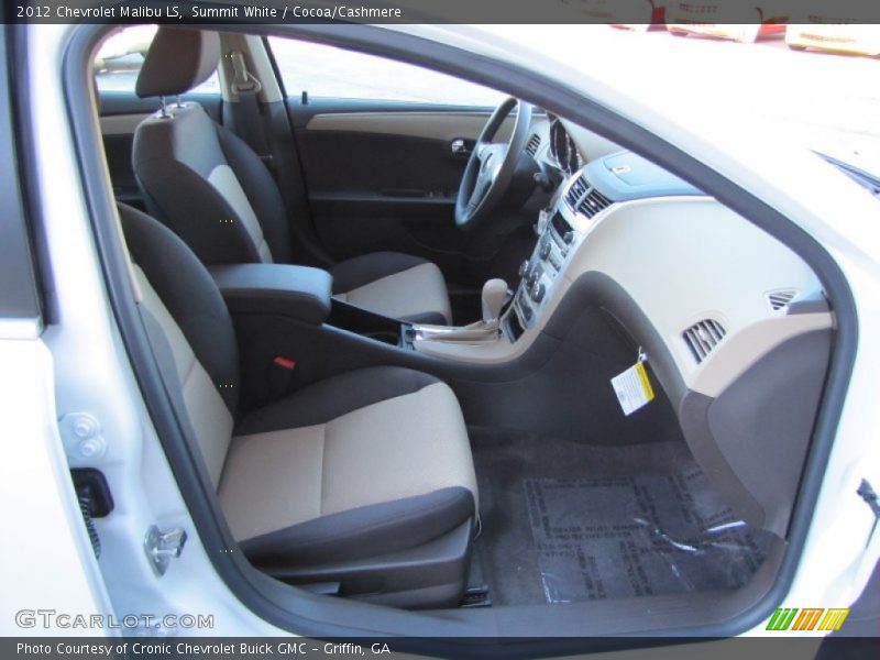 Summit White / Cocoa/Cashmere 2012 Chevrolet Malibu LS