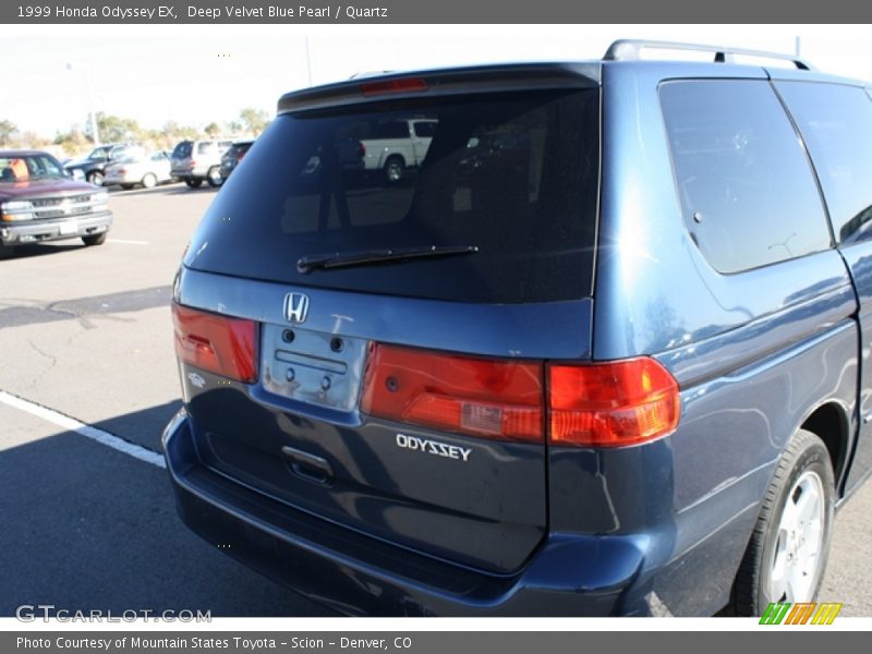 Deep Velvet Blue Pearl / Quartz 1999 Honda Odyssey EX