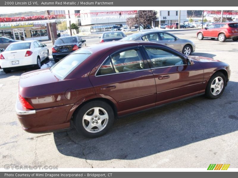 Autumn Red Metallic / Medium Parchment 2000 Lincoln LS V6