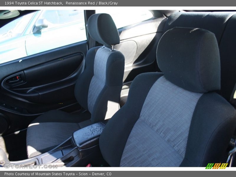 Renaissance Red / Black/Gray 1994 Toyota Celica ST Hatchback