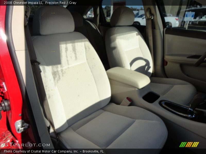 Precision Red / Gray 2008 Chevrolet Impala LS
