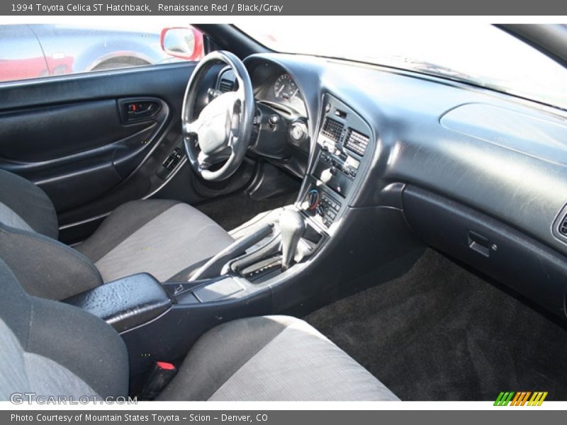 Renaissance Red / Black/Gray 1994 Toyota Celica ST Hatchback
