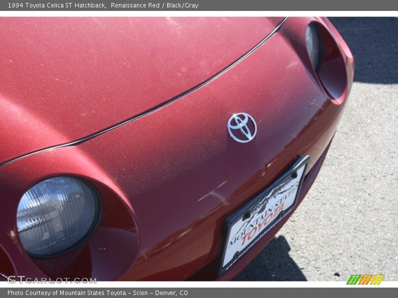 Renaissance Red / Black/Gray 1994 Toyota Celica ST Hatchback