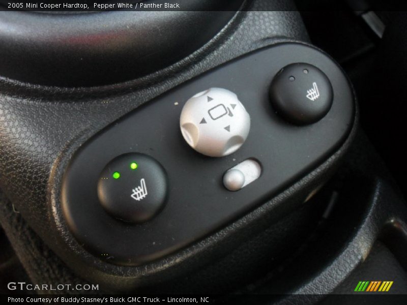 Pepper White / Panther Black 2005 Mini Cooper Hardtop