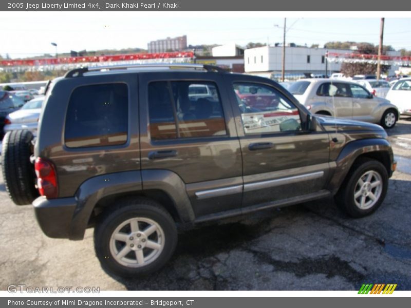 Dark Khaki Pearl / Khaki 2005 Jeep Liberty Limited 4x4