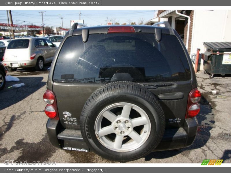 Dark Khaki Pearl / Khaki 2005 Jeep Liberty Limited 4x4