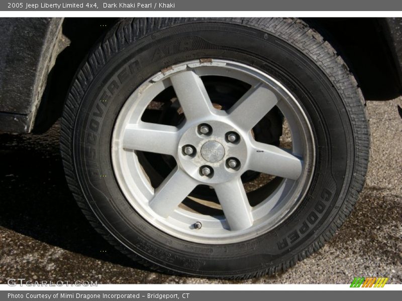 Dark Khaki Pearl / Khaki 2005 Jeep Liberty Limited 4x4