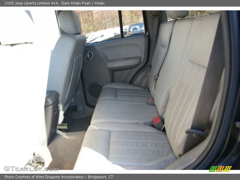 Dark Khaki Pearl / Khaki 2005 Jeep Liberty Limited 4x4