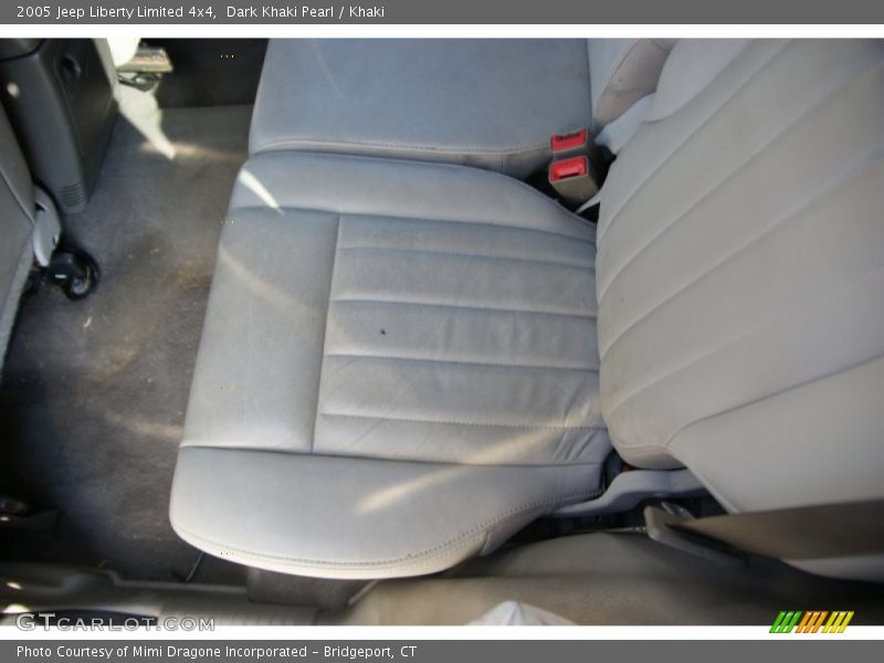 Dark Khaki Pearl / Khaki 2005 Jeep Liberty Limited 4x4