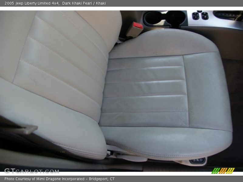 Dark Khaki Pearl / Khaki 2005 Jeep Liberty Limited 4x4