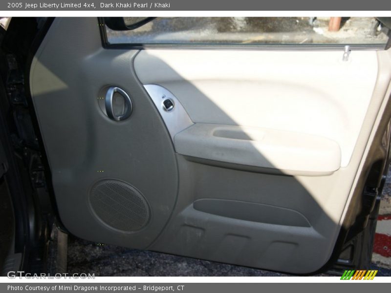 Dark Khaki Pearl / Khaki 2005 Jeep Liberty Limited 4x4