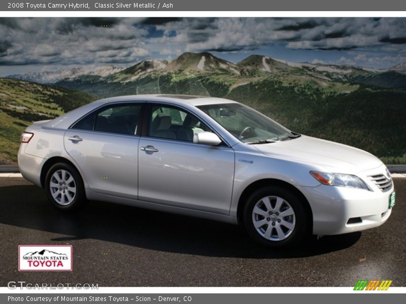 Classic Silver Metallic / Ash 2008 Toyota Camry Hybrid