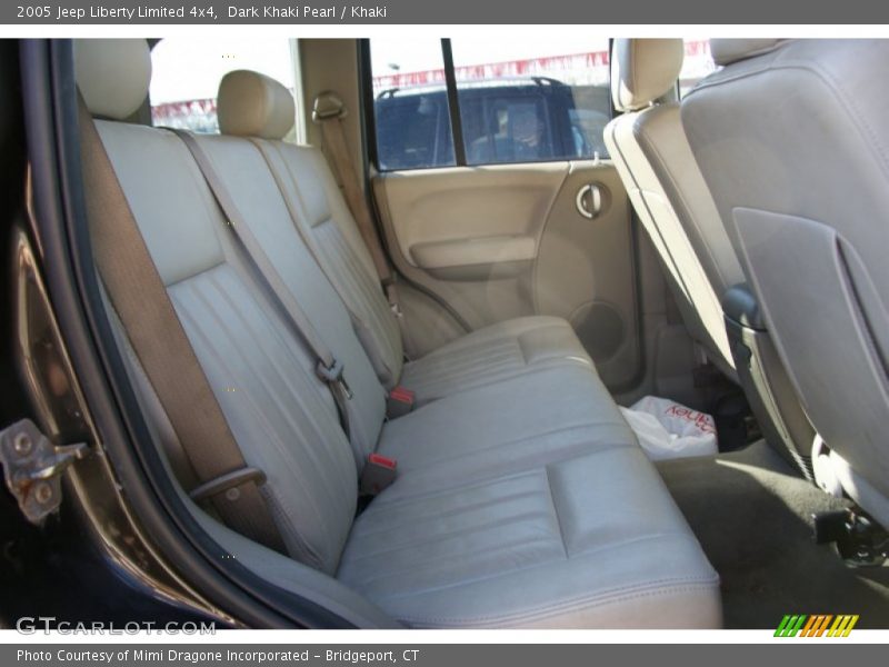 Dark Khaki Pearl / Khaki 2005 Jeep Liberty Limited 4x4
