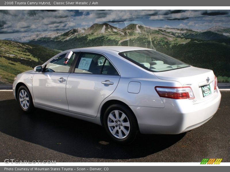 Classic Silver Metallic / Ash 2008 Toyota Camry Hybrid