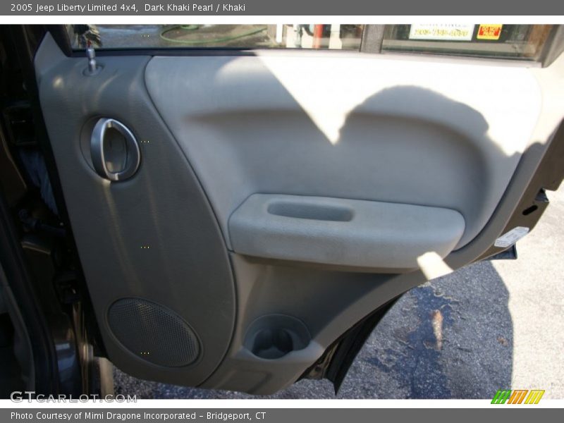 Dark Khaki Pearl / Khaki 2005 Jeep Liberty Limited 4x4