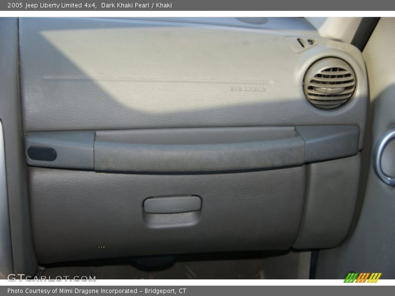 Dark Khaki Pearl / Khaki 2005 Jeep Liberty Limited 4x4