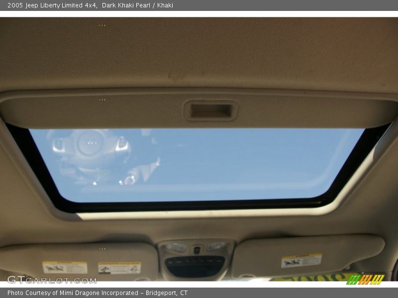 Dark Khaki Pearl / Khaki 2005 Jeep Liberty Limited 4x4