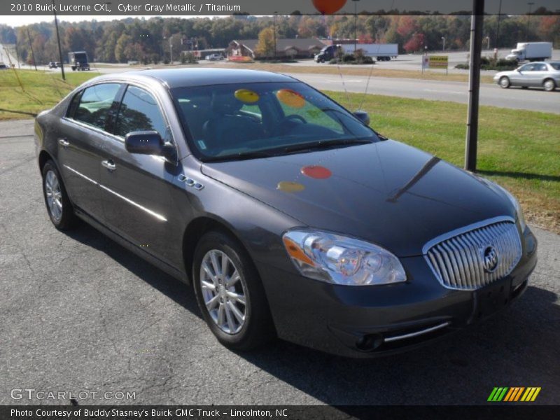 Cyber Gray Metallic / Titanium 2010 Buick Lucerne CXL