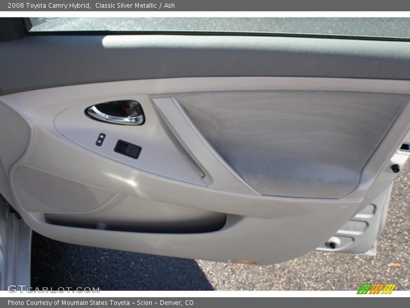 Classic Silver Metallic / Ash 2008 Toyota Camry Hybrid