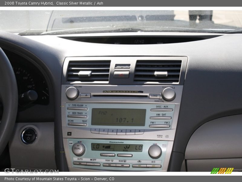 Classic Silver Metallic / Ash 2008 Toyota Camry Hybrid