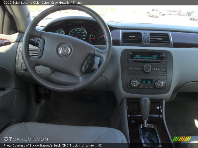 Cyber Gray Metallic / Titanium 2010 Buick Lucerne CXL