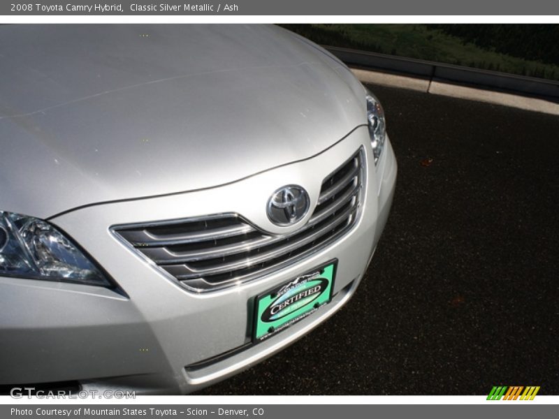 Classic Silver Metallic / Ash 2008 Toyota Camry Hybrid