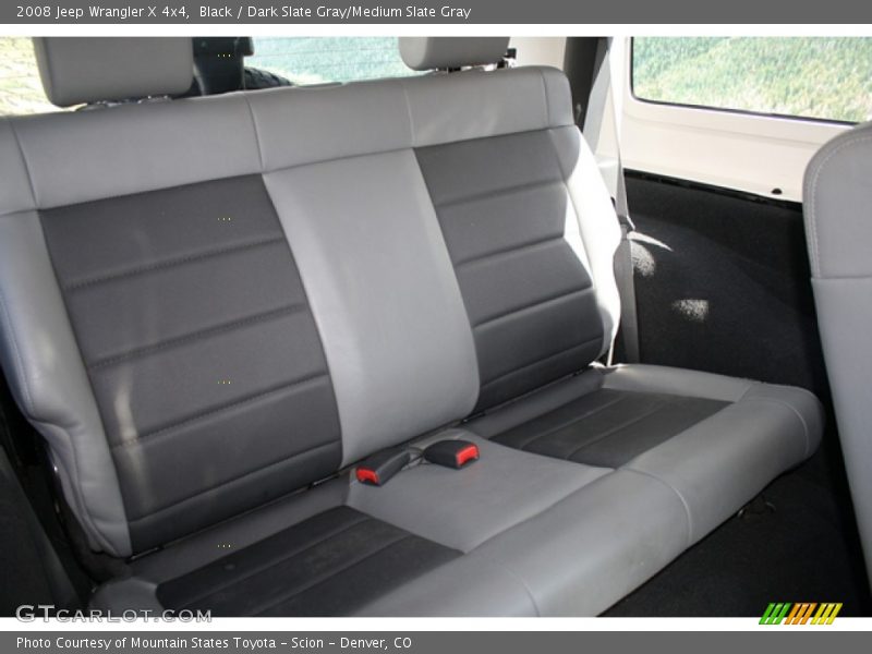 Black / Dark Slate Gray/Medium Slate Gray 2008 Jeep Wrangler X 4x4