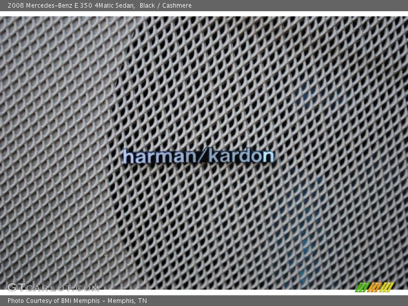 Black / Cashmere 2008 Mercedes-Benz E 350 4Matic Sedan