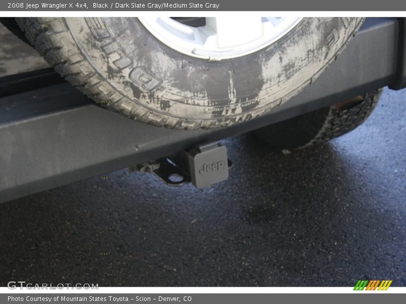 Black / Dark Slate Gray/Medium Slate Gray 2008 Jeep Wrangler X 4x4