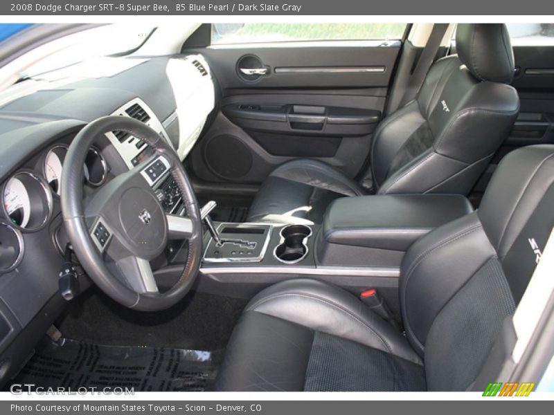  2008 Charger SRT-8 Super Bee Dark Slate Gray Interior