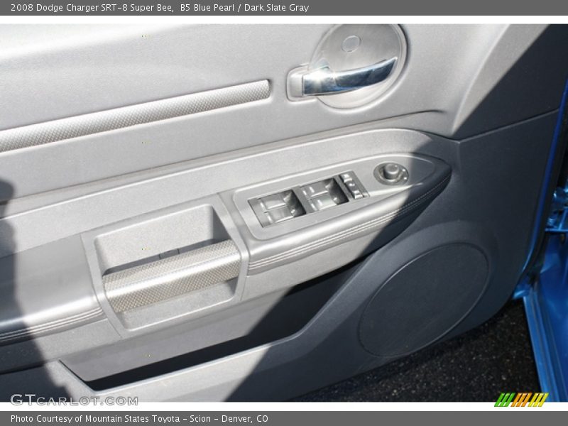 B5 Blue Pearl / Dark Slate Gray 2008 Dodge Charger SRT-8 Super Bee