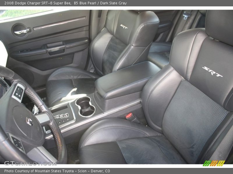  2008 Charger SRT-8 Super Bee Dark Slate Gray Interior