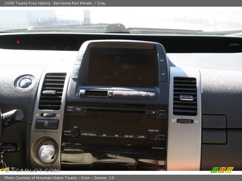 Barcelona Red Metallic / Gray 2008 Toyota Prius Hybrid