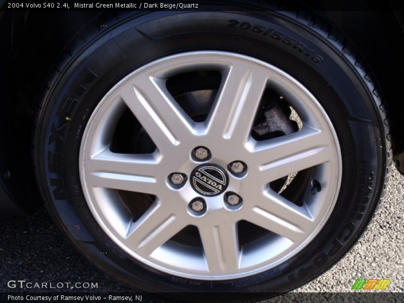 Mistral Green Metallic / Dark Beige/Quartz 2004 Volvo S40 2.4i