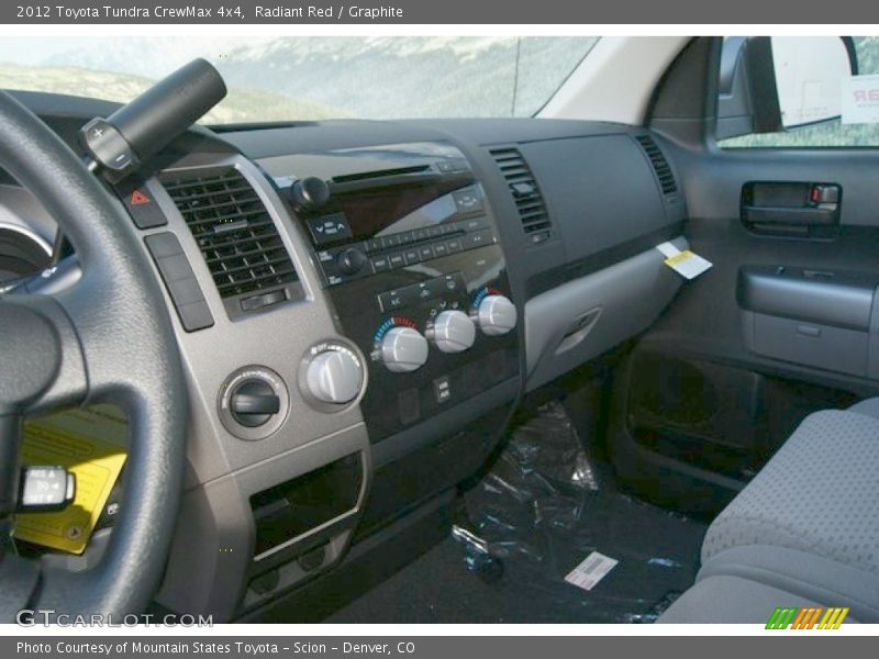 Radiant Red / Graphite 2012 Toyota Tundra CrewMax 4x4
