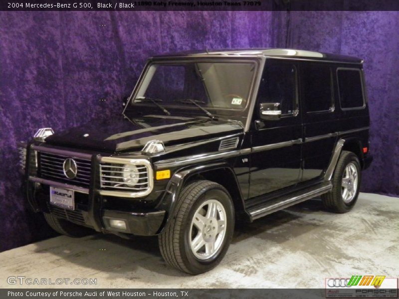 Black / Black 2004 Mercedes-Benz G 500