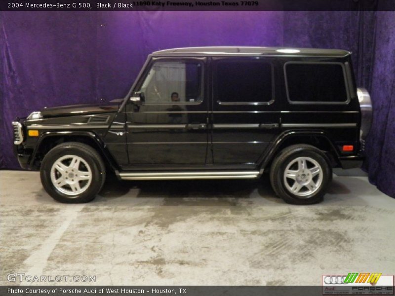 Black / Black 2004 Mercedes-Benz G 500