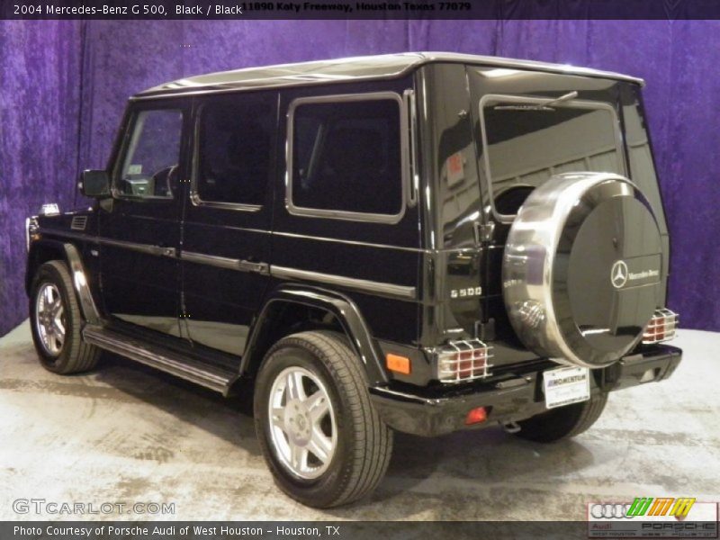 Black / Black 2004 Mercedes-Benz G 500