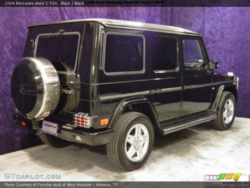 Black / Black 2004 Mercedes-Benz G 500