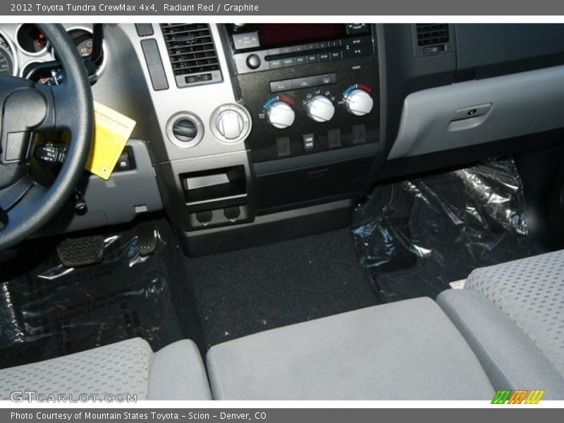 Radiant Red / Graphite 2012 Toyota Tundra CrewMax 4x4