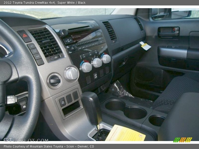 Super White / Black 2012 Toyota Tundra CrewMax 4x4