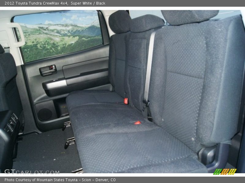 Super White / Black 2012 Toyota Tundra CrewMax 4x4