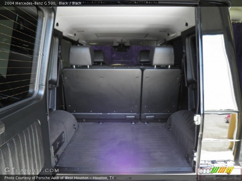Black / Black 2004 Mercedes-Benz G 500