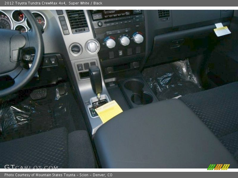 Super White / Black 2012 Toyota Tundra CrewMax 4x4