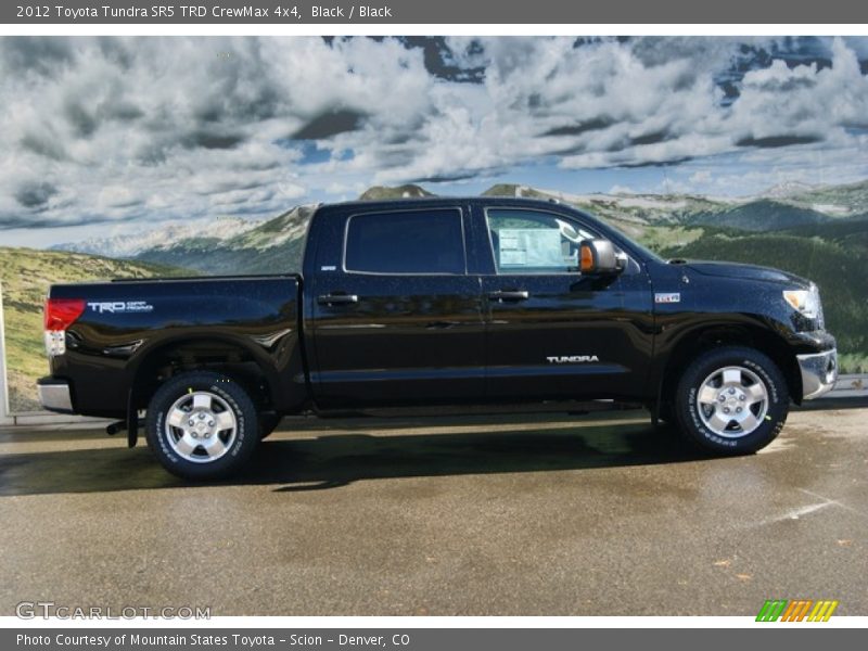 Black / Black 2012 Toyota Tundra SR5 TRD CrewMax 4x4