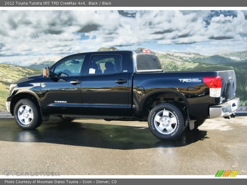 Black / Black 2012 Toyota Tundra SR5 TRD CrewMax 4x4