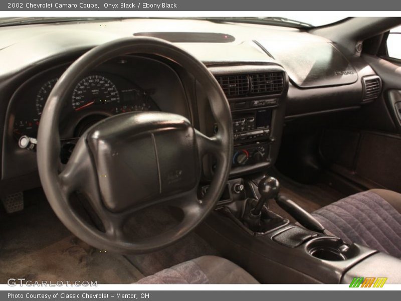 Dashboard of 2002 Camaro Coupe