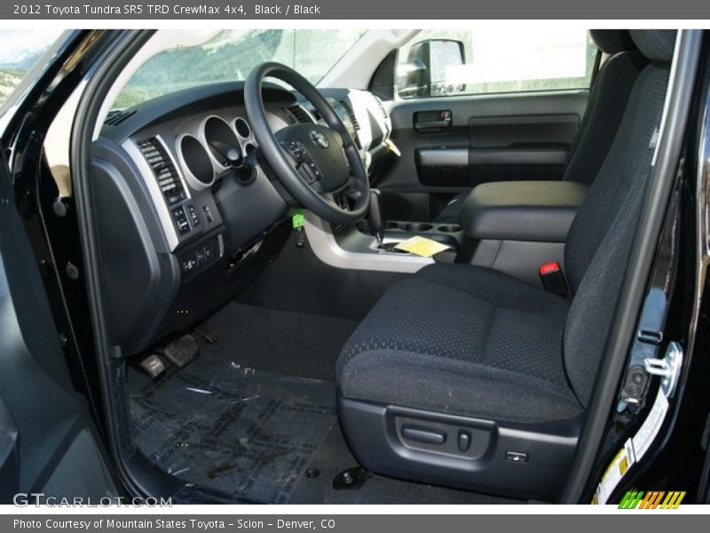 Black / Black 2012 Toyota Tundra SR5 TRD CrewMax 4x4