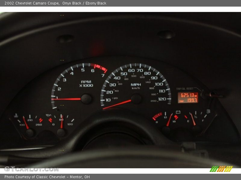  2002 Camaro Coupe Coupe Gauges