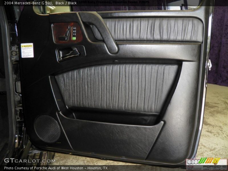 Black / Black 2004 Mercedes-Benz G 500